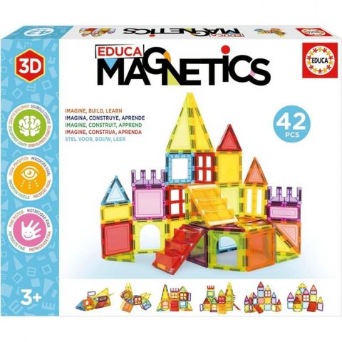 JUEGO MAGNETICS 42 PIEZAS 20023 (EDUCA)