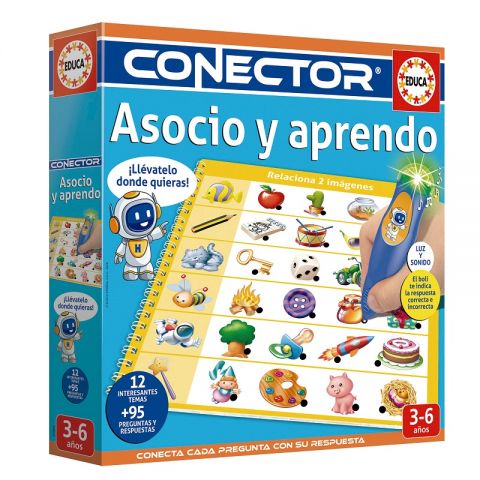 JUEGO CONECTOR ASOCIO Y APRENDO 20084 (EDUCA)