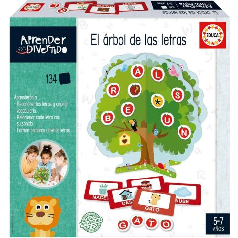 JUEGO APRENDER ES DIVIERTIDO: EL ÁRBOL DE LAS LETRAS 20111 (EDUCA)