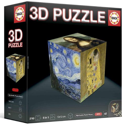 PUZZLE 3D CUBO ARTE 20123 (EDUCA)