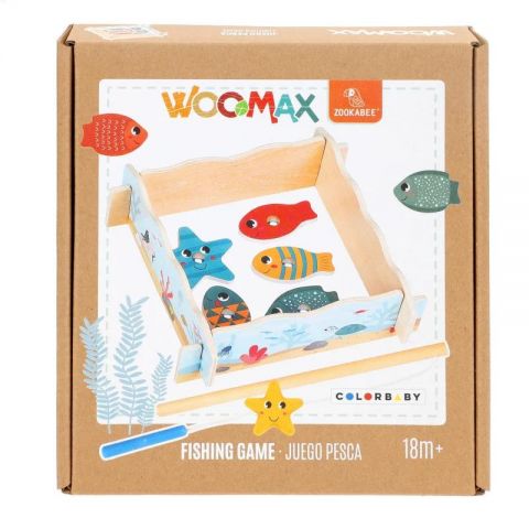 JUEGO MADERA PESCA ZOOKABEE +24M 33066 (WOOMAX)