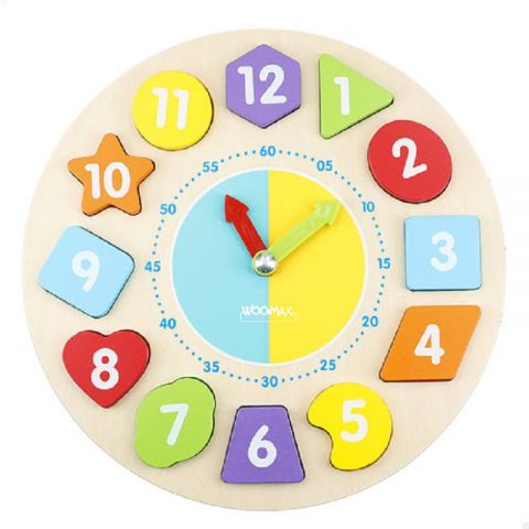 RELOJ MADERA SURTIDOS 33073 (WOOMAX)