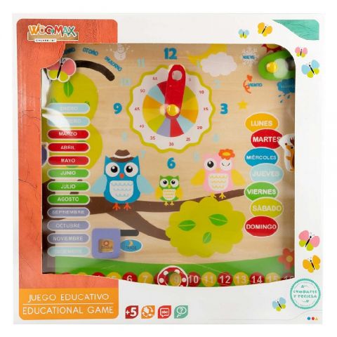JUEGO EDUCATIVO MADERA BUHOS 42737 (WOOMAX)