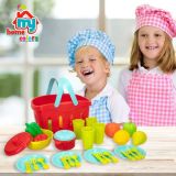 JUEGO CESTA CON ALIMENTOS Y MENAJE 45717 (COLORBABY)
