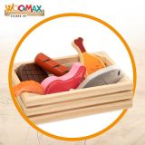 JUEGO SET 2 CAJAS MADERA COMIDAS 46471 (WOOMAX)