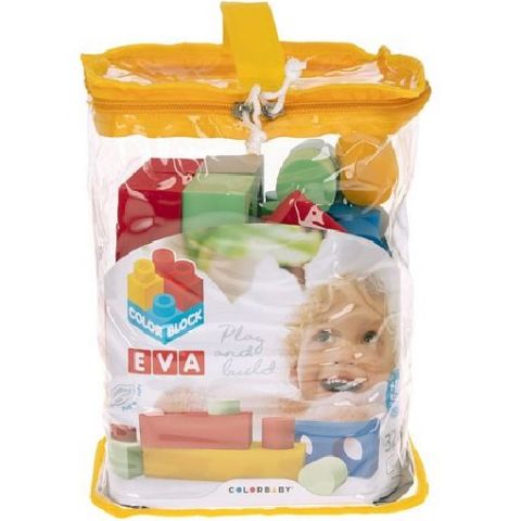 BOLSA  DE 32 BLOQUES EVA COLOR BLOCK 47201 (COLORBABY)
