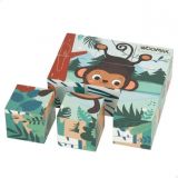 JUEGO ROMPECABEZAS DE ANIMALES 10X10 CM (WOOMAX)