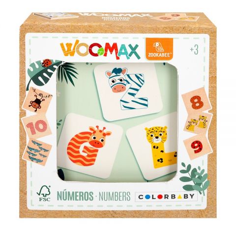JUEGO LETRAS & NÚMEROS ZOOKABEE 2 47572 (WOOMAX)