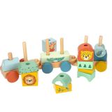 TREN MADERA ANIMALES  ZOOKABEE (WOOMAX)