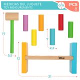 JUEGO PICAFUERTE MICKEY 21 CM 48707 (COLORBABY)