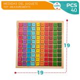 TABLAS DE MULTIPLICAR DE MADERA 49359 (COLORBABY)