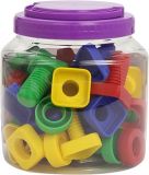 BOTE TORNILLOS Y TUERCAS 48 PCS 31721   (MINILAND)