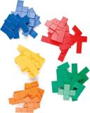 JUEGO SET 5 PENTOMINOS DE COLORES 95219 (MINILAND)