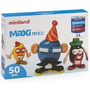 JUEGO DE CONSTRUCCIÓN DE PERSONAJES CREATIVOS MAXIMIX 97115  (MINILAND)
