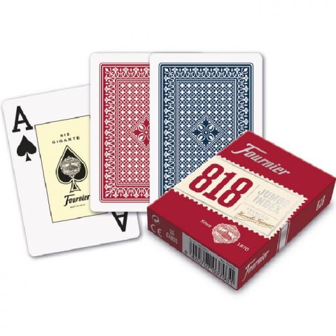 BARAJA DE POKER 55 NAIPES Nº818 1002337 (FOURNIER)