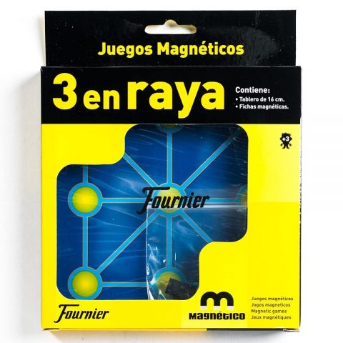 JUEGO MAGNÉTICO 3 EN RAYA 130012261 (FOURNIER)
