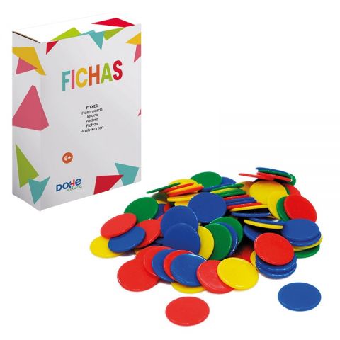 JUEGO FICHAS DE VARIOS COLORES 1009 (DOHE)