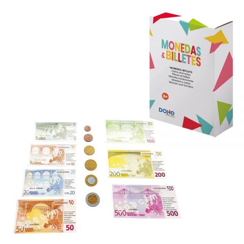 JUEGO MONEDAS Y BILLETES 1016 (DOHE)