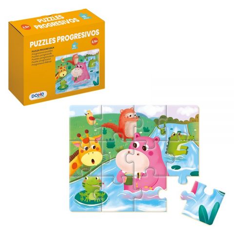 PUZZLE PROGRESIVOS 12 PIEZAS 65003 (DOHE)