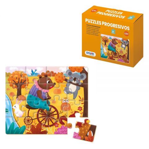 PUZZLE PROGRESIVOS 16 PIEZAS 65004 (DOHE)