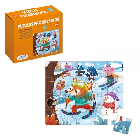 PUZZLE PROGRESIVOS 20 PIEZAS 65005 (DOHE)