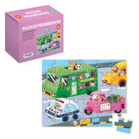 PUZZLE PROGRESIVOS 30 PIEZAS 65007 (DOHE)