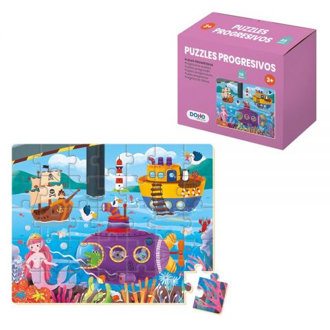 PUZZLE PROGRESIVOS 35 PIEZAS 65008 (DOHE)