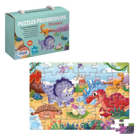 PUZZLE DINOSAUR 36 PIEZAS 65010 (DOHE)