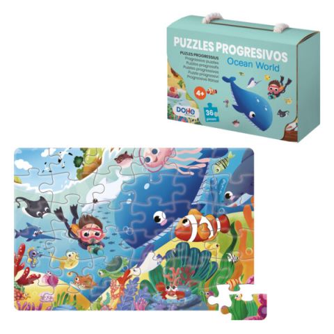 PUZZLE OCEAN WORLD 36 PIEZAS 65011 (DOHE)