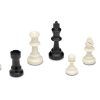 JUEGO AJEDREZ PIEZAS PLÁSTICO Nº3 C/MADERA 092 (CAYRO)