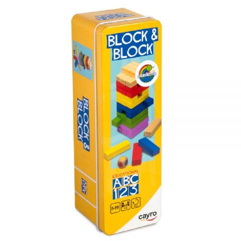 JUEGO BLOCK & BLOCK COLORS METAL 112 (CAYRO)
