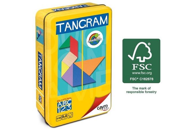 TANGRAM CAJA DE PLASTICO (CAYRO)