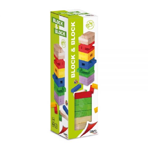 JUEGO BLOCK & BLOCK COLORS BASIC 170 (CAYRO)