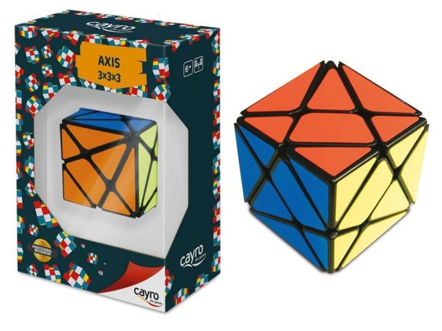JUEGO DE HABILIDAD CUBO 3X3X3 AXIS  (CAYRO)