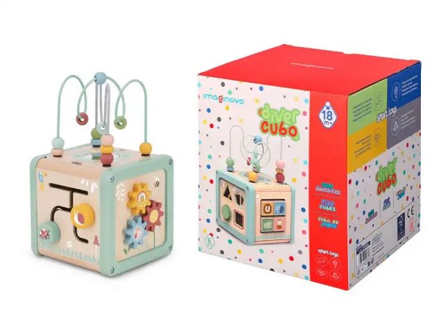 JUEGO INFANTIL CUBO DE ACTIVIDADES TJ006 (IMAGINOVO)