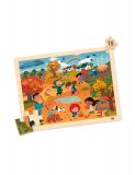 SET PUZLES LAS 4 ESTACIONES Y UN MUNDO SOSTENIBLE 52115 (AKROS)