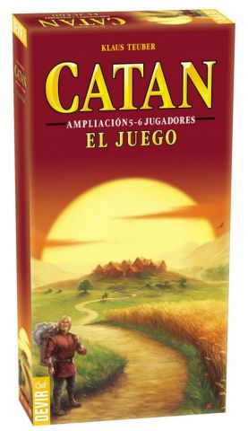 JUEGO CATAN EXPANSION 5-6 JUGADORES (DEVIR)