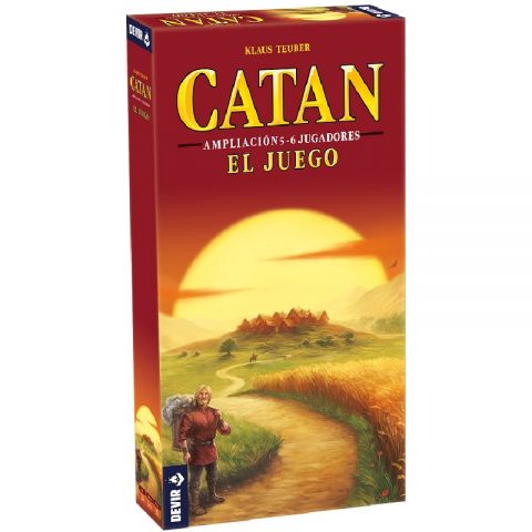 JUEGO CATAN EXPANSION 5-6 JUGADORES (DEVIR)