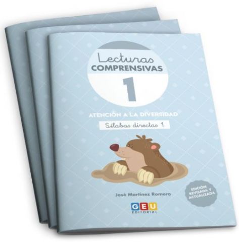 PACK INF LECTURAS COMPRENSIVAS 1,2,3 + ORG. (GEU)