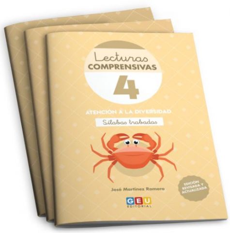 PACK 1 LECTURAS COMPRENSIVAS 4,5,6 +ORGANIZ. (GEU)