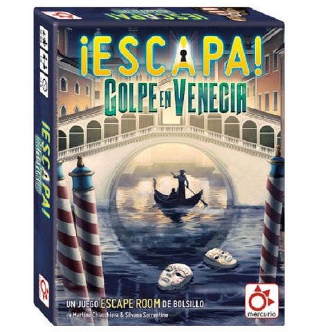 JUEGO ¡ESCAPA! GOLPE EN VENECIA DV0003 (MERCURIO)