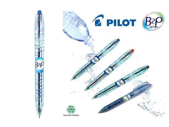 PILOT G2 B2P ROLLER GEL RECICLADO AZUL BL-B2P-7-L-BG