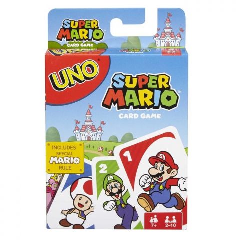  JUEGO CARTAS UNO SUPER MARIO BROS DRD00 (MATTEL)