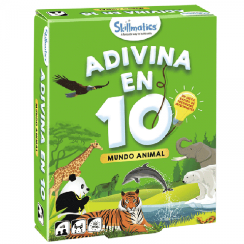 JUEGO ¡ADIVINA EN 10!: MUNDO ANIMAL SKILL196SGAP (LÚDILO)