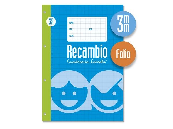 RECAMBIO LAMELA FOLIO  C/3 MM 09003