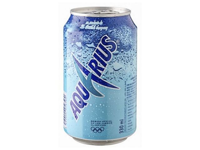 LATA REFRESCO AQUARIUS 0,33 CL 