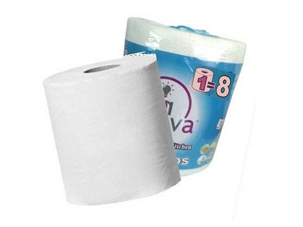 MEGAROLLO PAPEL MULTIUSOS/COCINA DOBLE C  1=8 INN