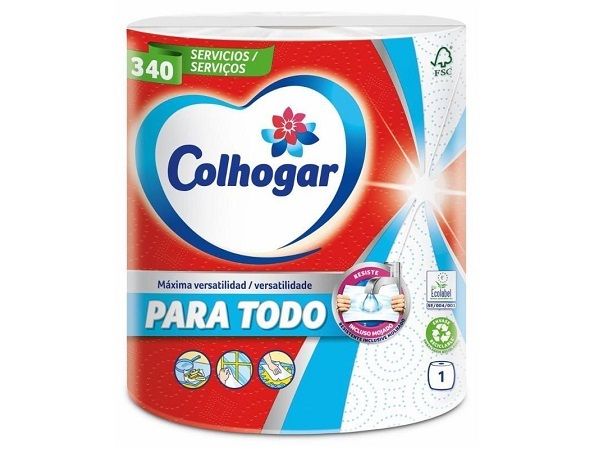 ROLLO PAPEL MULTIUSOS/COCINA DOBLE C COLHOGAR 340