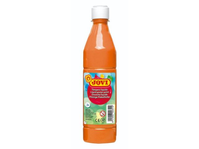 JOVI TEMPERA LÍQUIDA NARANJA 500ML 50606