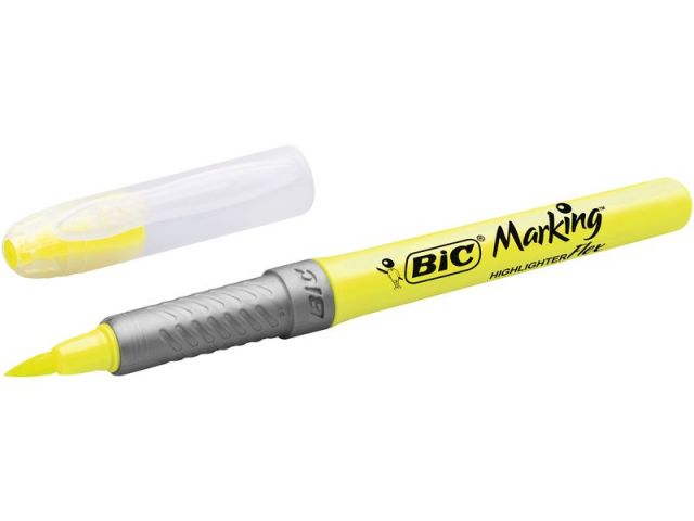 BIC HIGHLIGHTER FLEX AMARILLO 942040